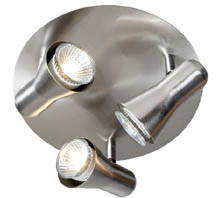 Brushed Chrome Ceiling Light